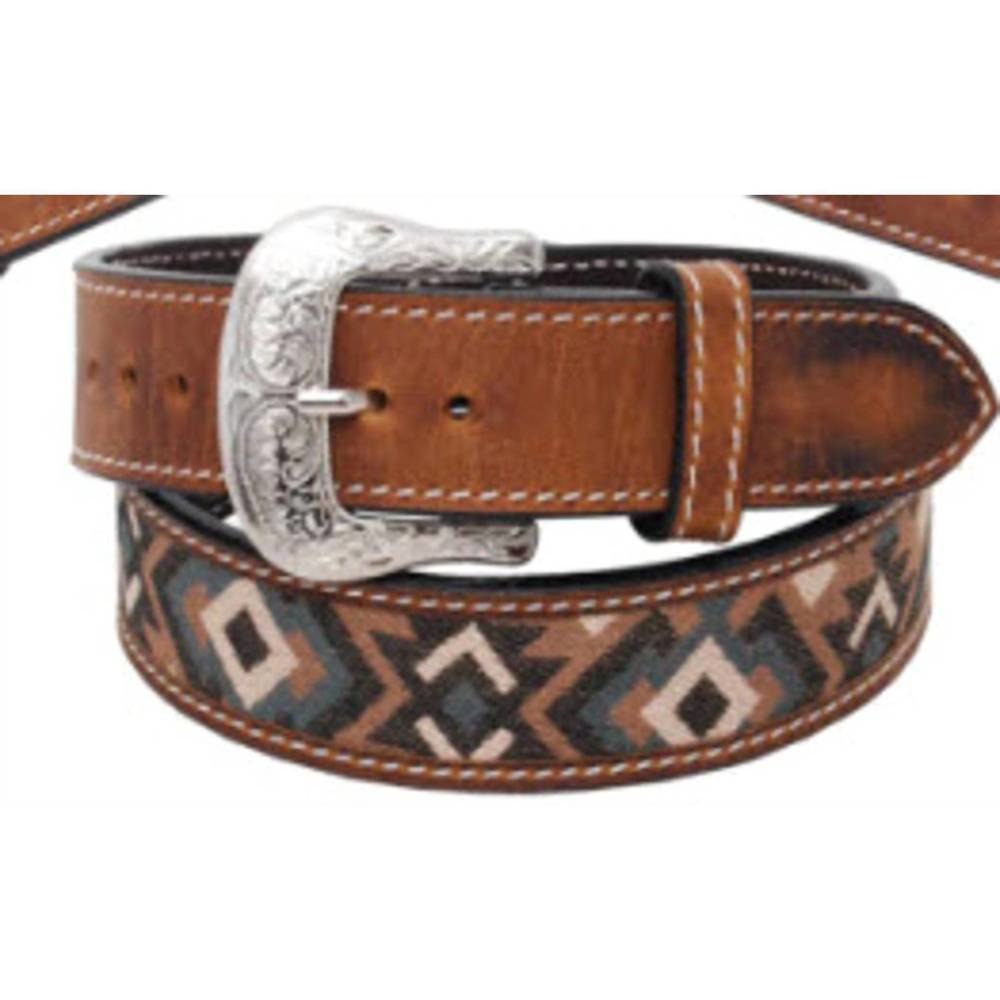 NEW TWISTED X men's belt in brown/multi